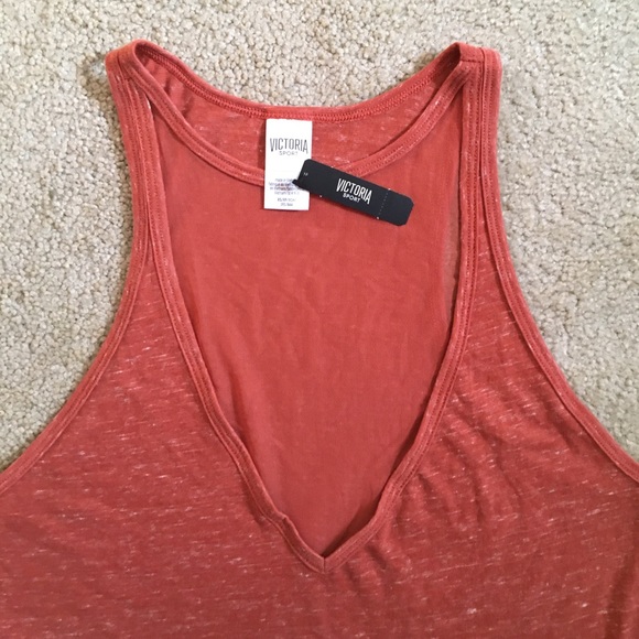 🧡Victoria’s Secret Mesh Front Sport Tank Top - Picture 3 of 6